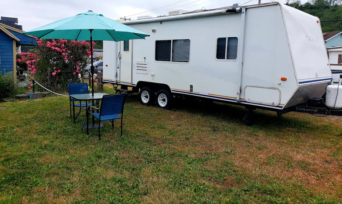 Camper submitted image from Adventure awaits RV Glamping - 1