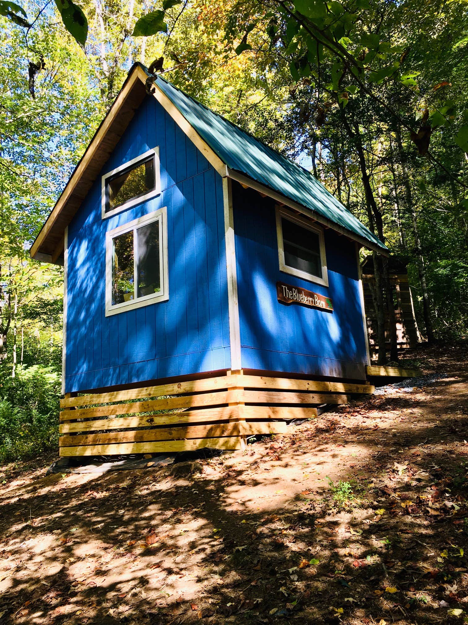 Eric & Wendy M.'s photo of a cabin at The Blueberry Barn at Pucker Up Berry Farm near Flat Rock, NC