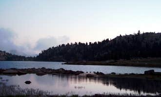 Camping near Thousand Island Lake Backcountry: Lake Virginia Dispersed , Mammoth Lakes, California