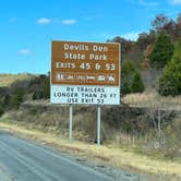 Review photo of Devil's Den State Park Campground by Napunani , December 13, 2022