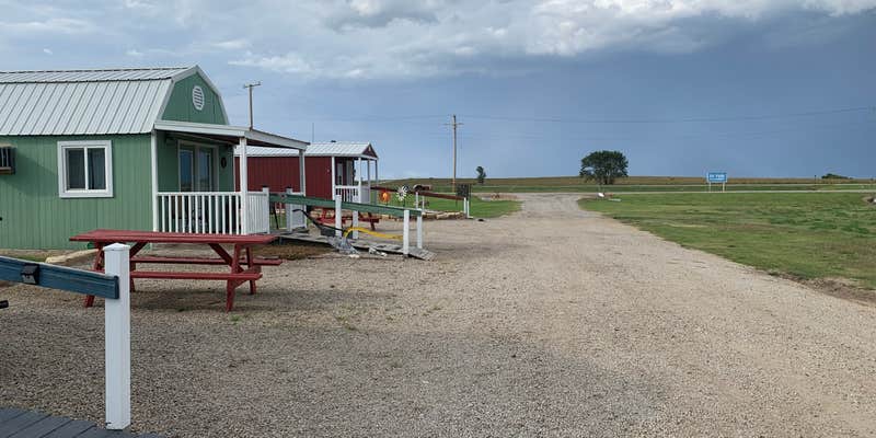 Camper submitted image from Set in Stone Cabins and RV Park