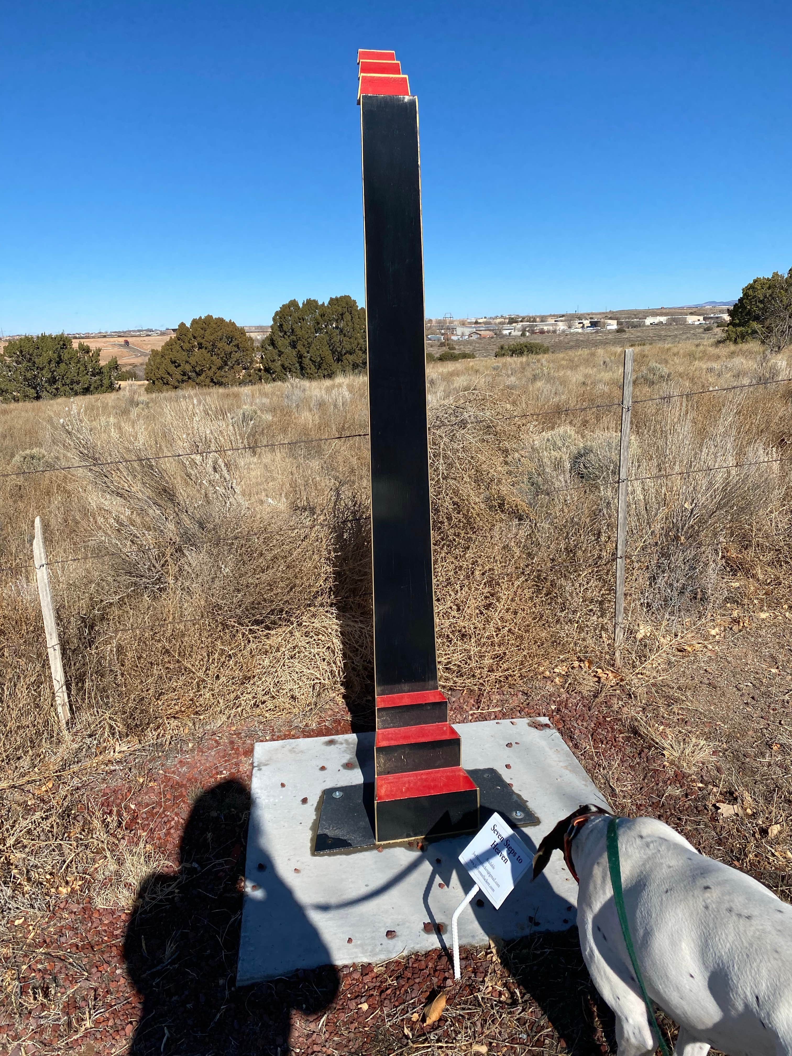 mary F.'s photo of camping with pets at Santa Fe Skies RV Park near Española, NM