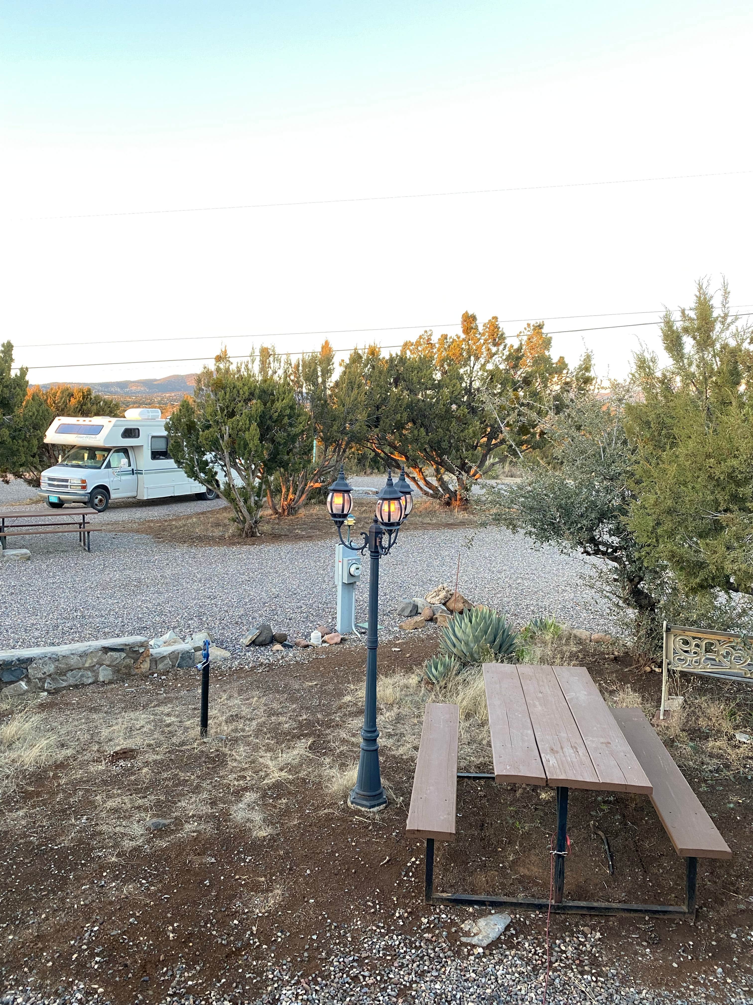 mary F.'s photo of rv camping at Manzanos RV Park near Hanover, NM