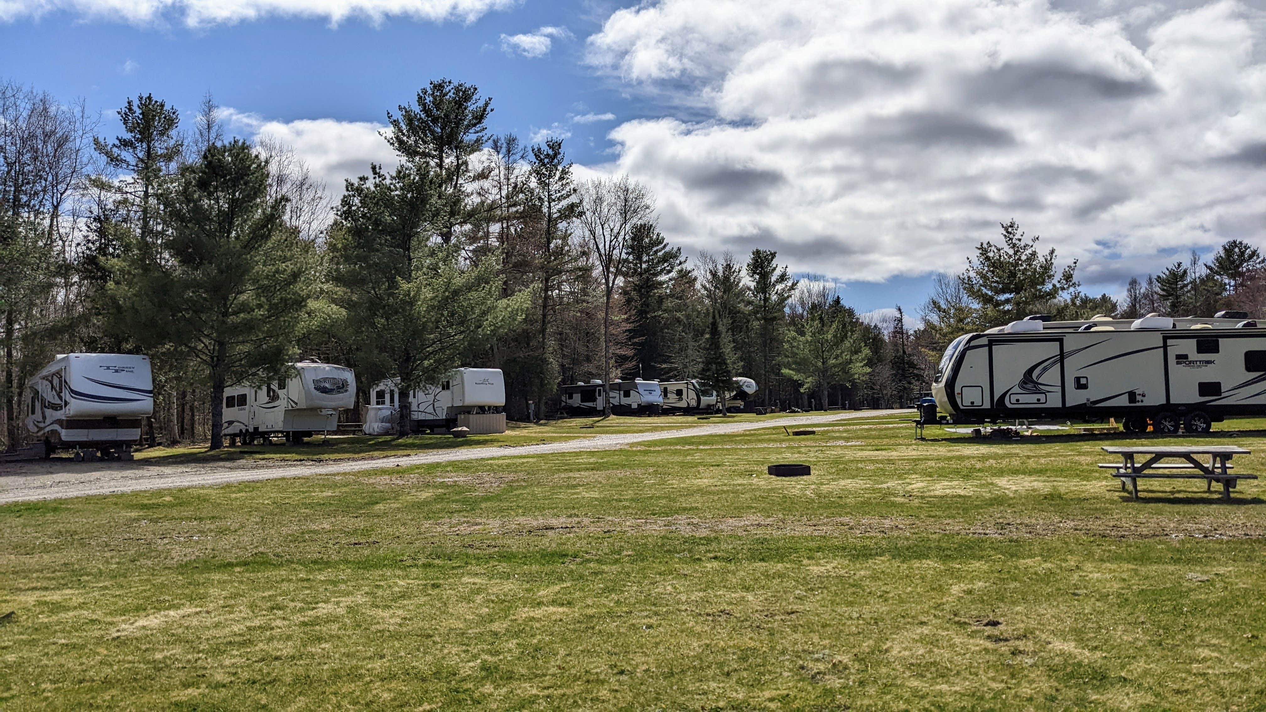 Rob P.'s photo of rv camping at Fogg Brook Resort near Bingham, ME