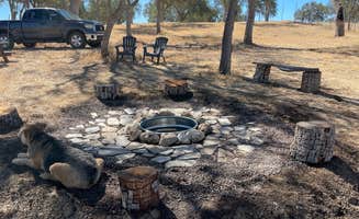 Jeffery H.'s photo of camping with pets at Road's End, Bradley Lockwood near Coalinga, CA