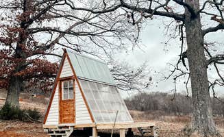 Brittney P.'s photo of a cabin at Big Oak Family Farm near Bulls Gap, TN
