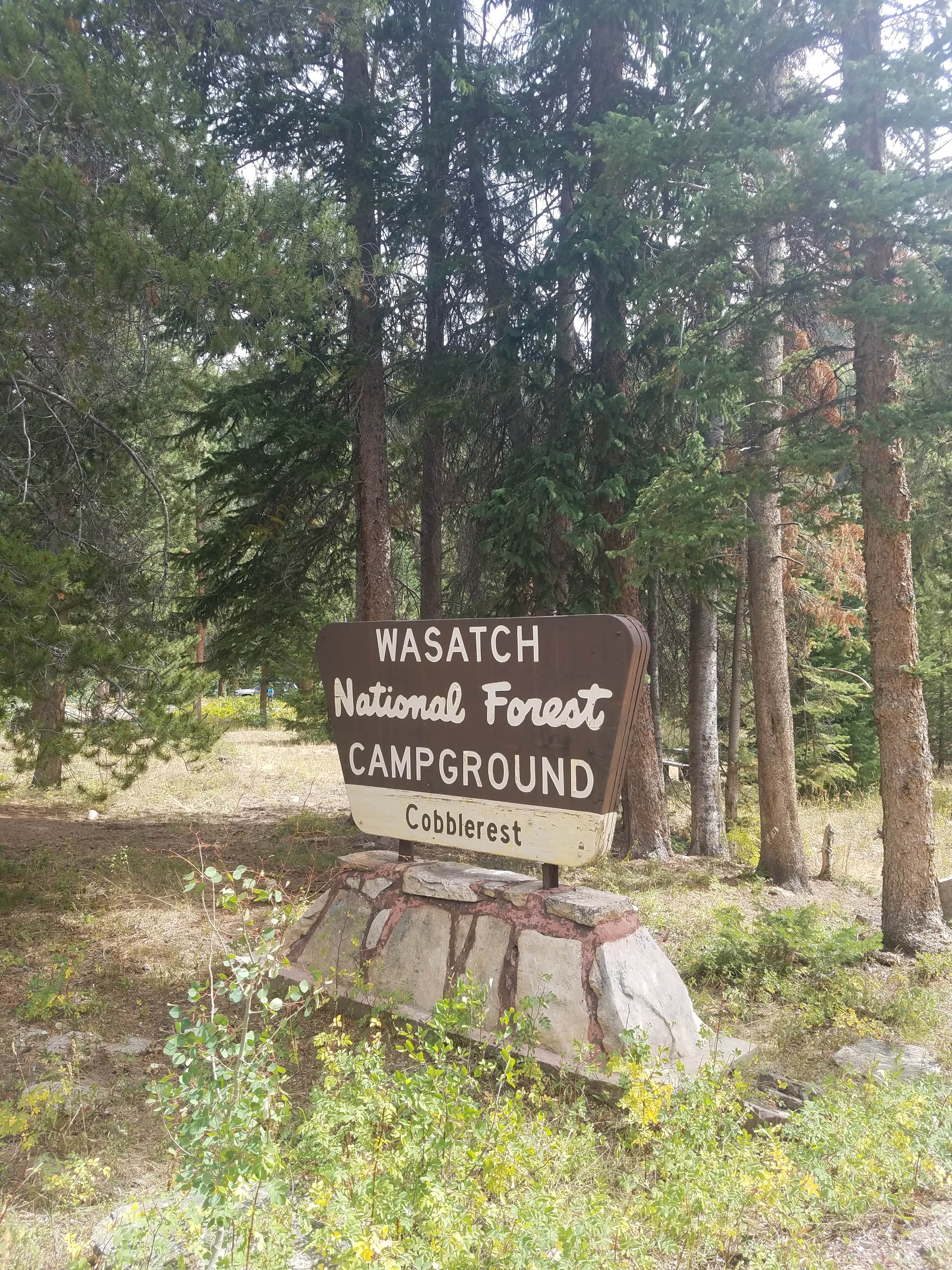 Camper-submitted photo at Cobblerest Campground — Uinta Wasatch Cache National Forest near Hanna, UT