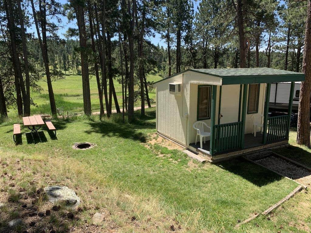 The Dyrt's photo of a cabin at Beaver Lake Campground near Black Hills National Forest