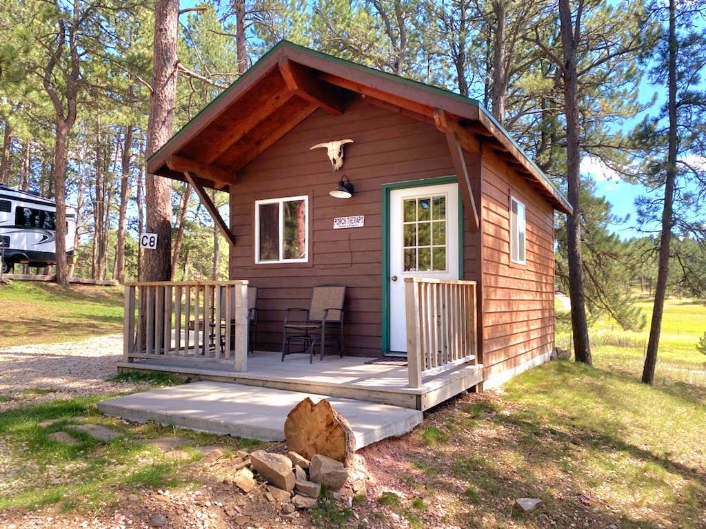 The Dyrt's photo of a cabin at Beaver Lake Campground near Custer, SD