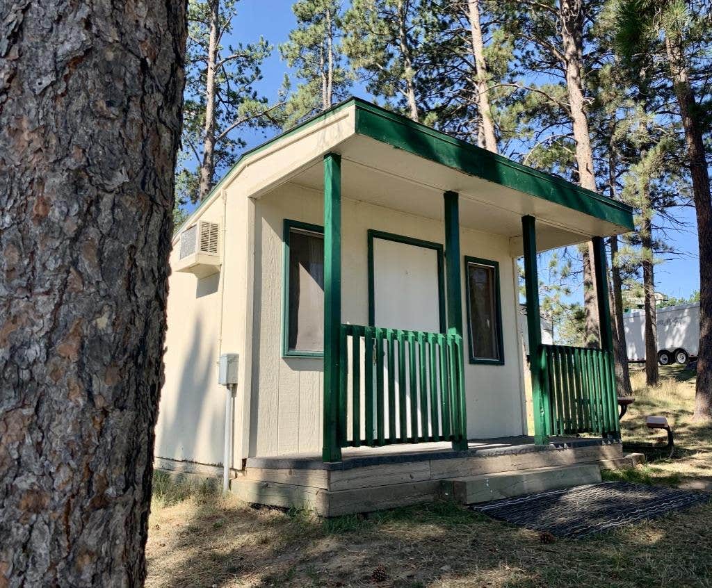 The Dyrt's photo of a cabin at Beaver Lake Campground near Pringle, SD