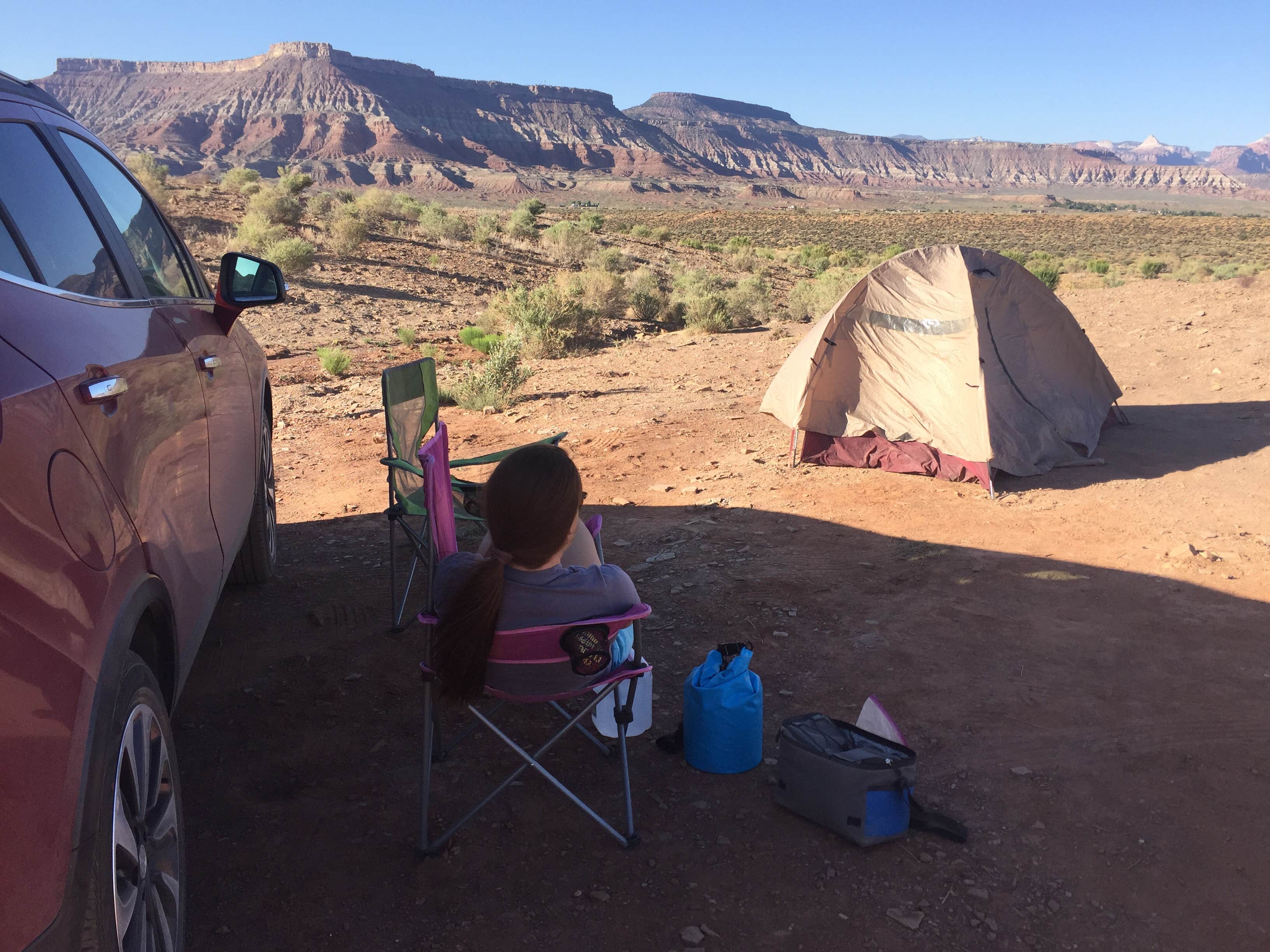 Camper submitted image from Sheep Bridge BLM Area (Hurricane Cliffs Trail System) - Utah - 3