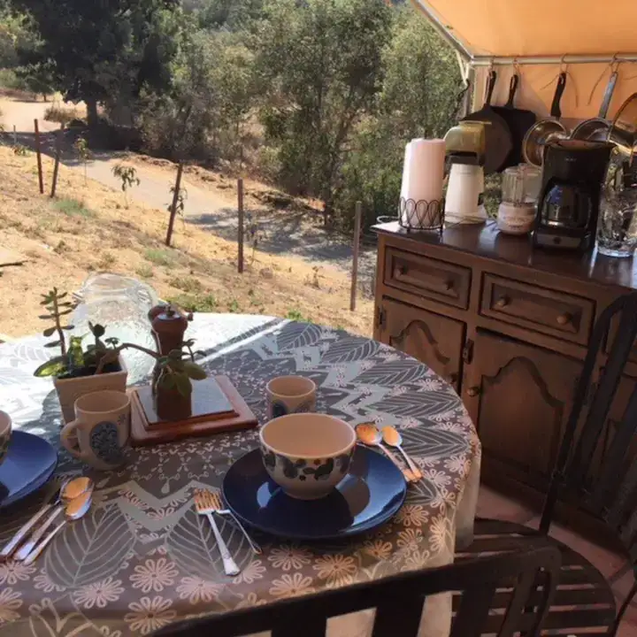 Camper-submitted photo at Morning Song Farm Glamping near Murrieta, CA