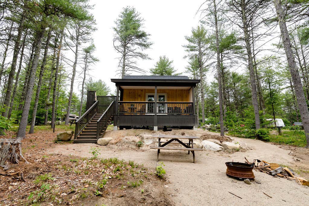 The Dyrt's photo of a cabin at Pine Ridge Campground near Alton, NH