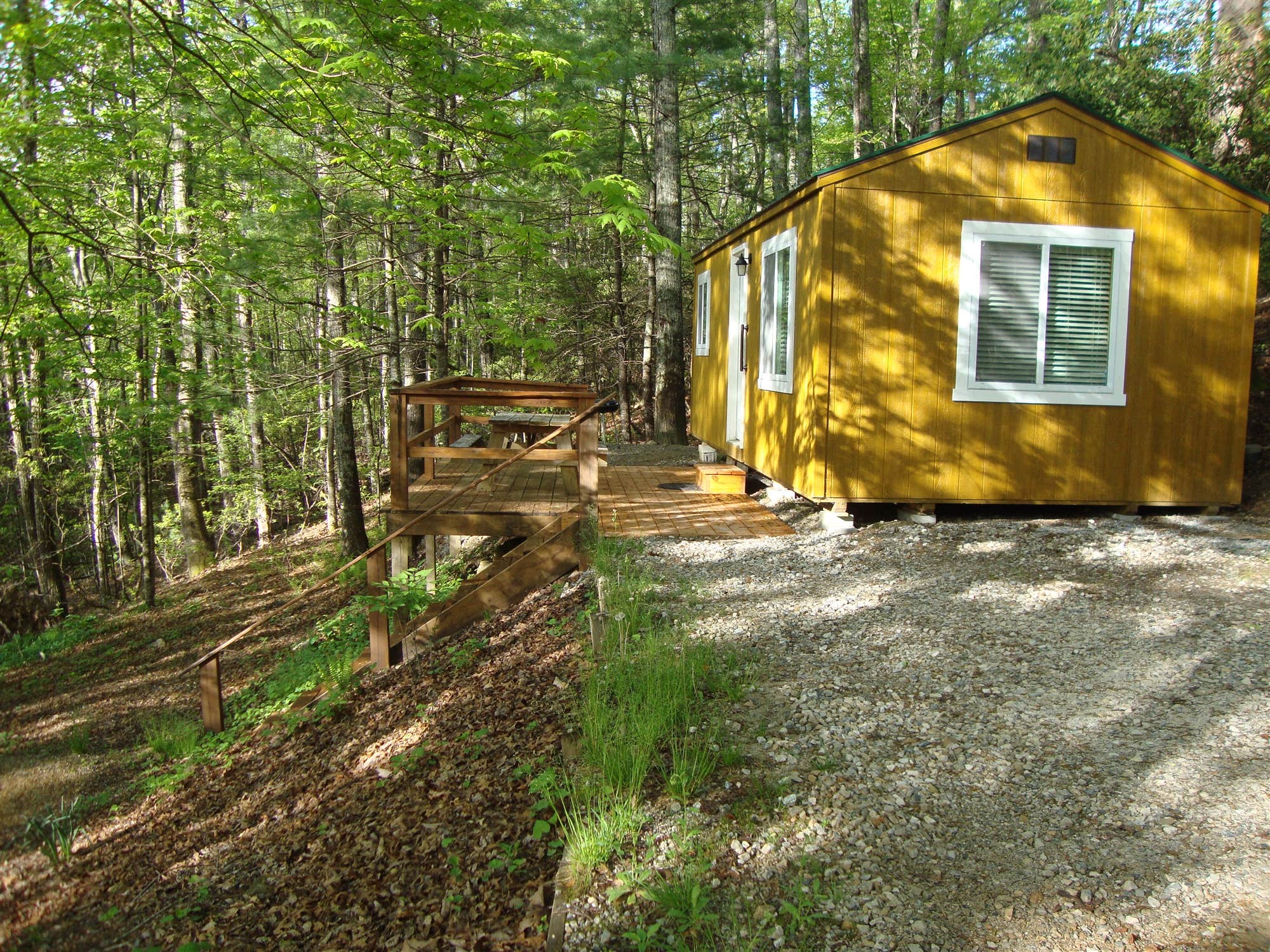 The Dyrt's photo of a cabin at Spacious Skies Bear Den near Blountville, TN