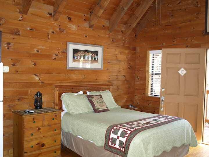 The Dyrt's photo of glamping accommodations at Spacious Skies Bear Den near Connelly Springs, NC