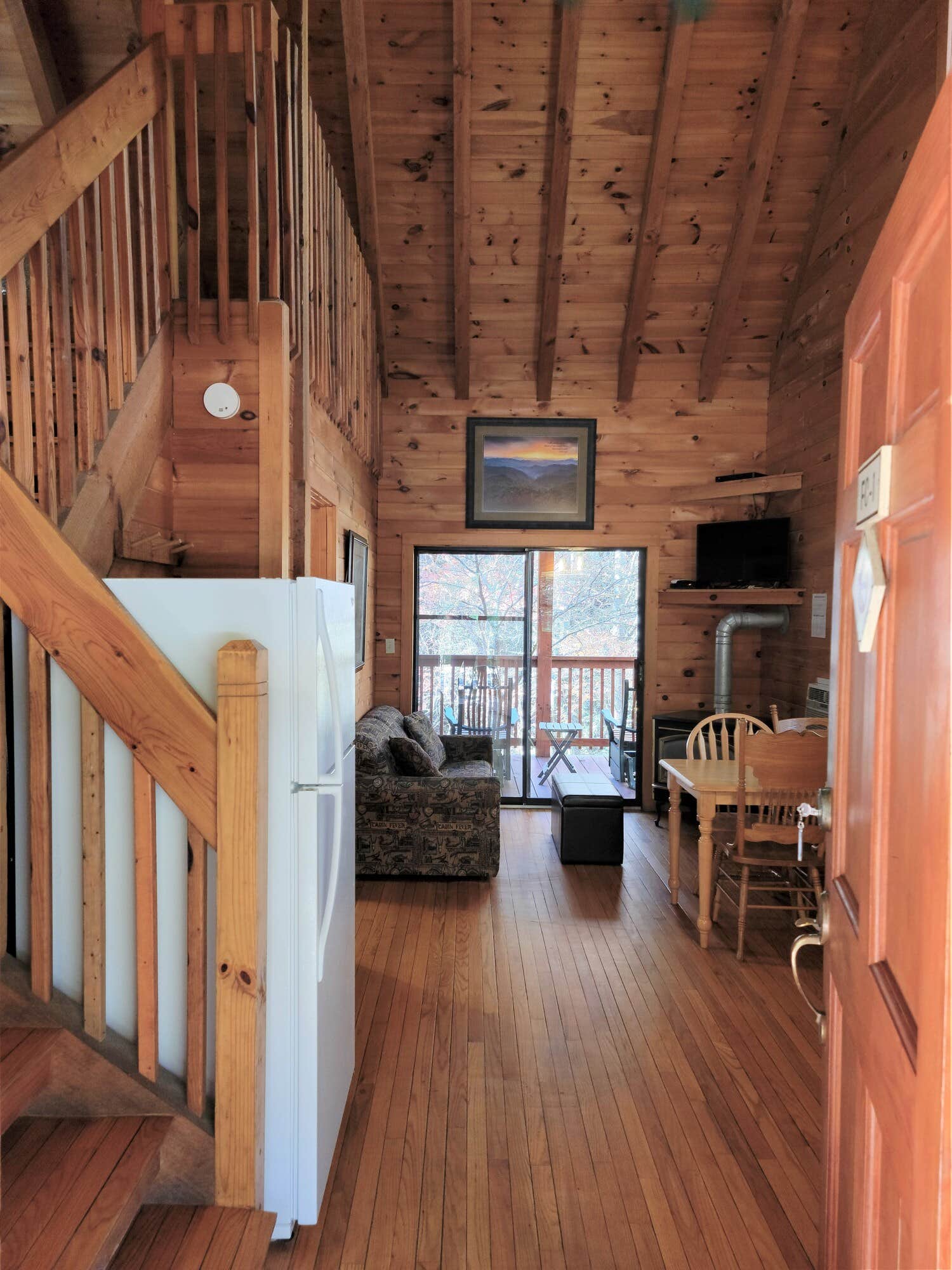 The Dyrt's photo of glamping accommodations at Spacious Skies Bear Den near Blowing Rock, NC
