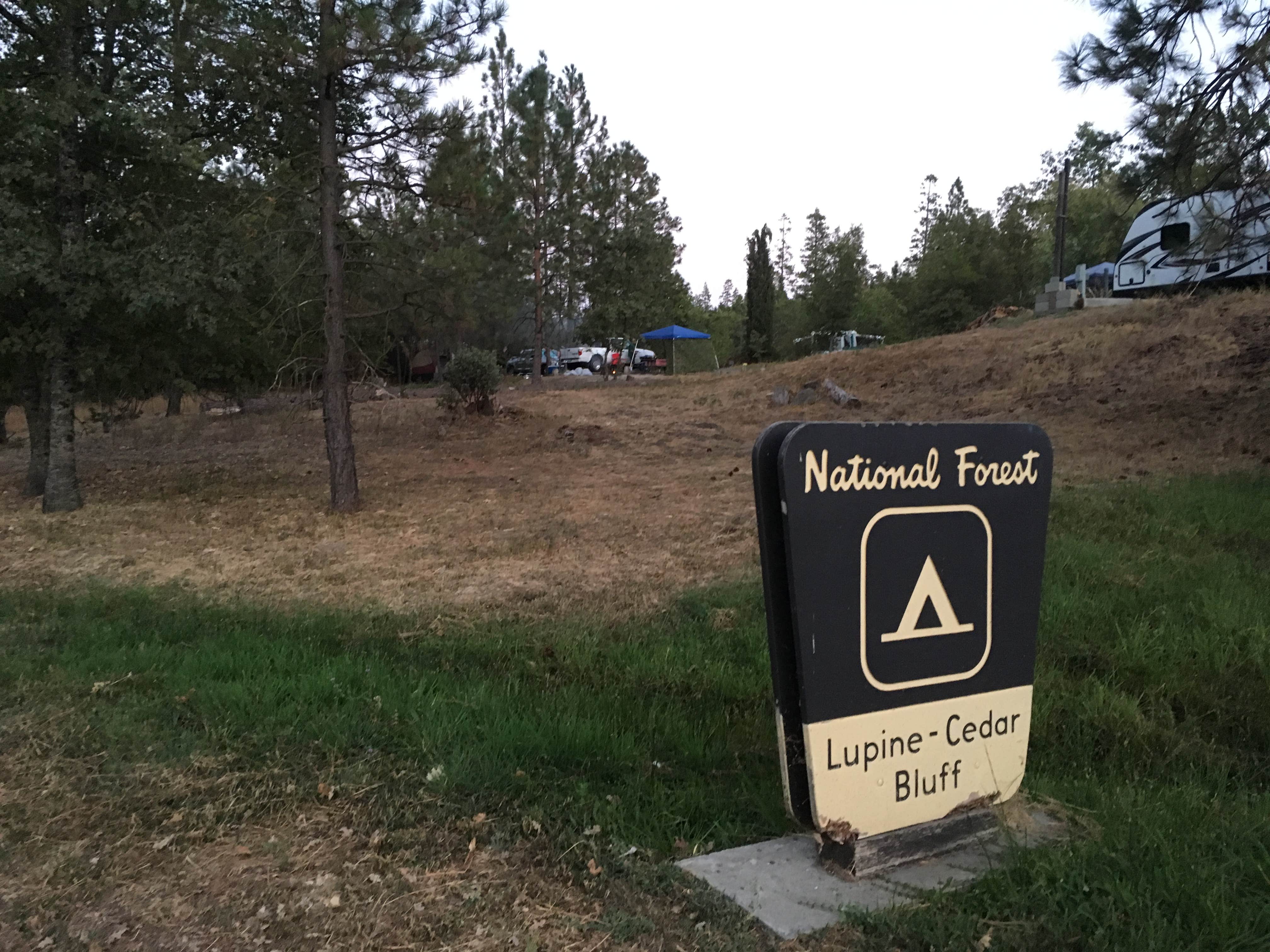 Camper-submitted photo at Lupine/Cedar Bluff Campground near Tollhouse, CA