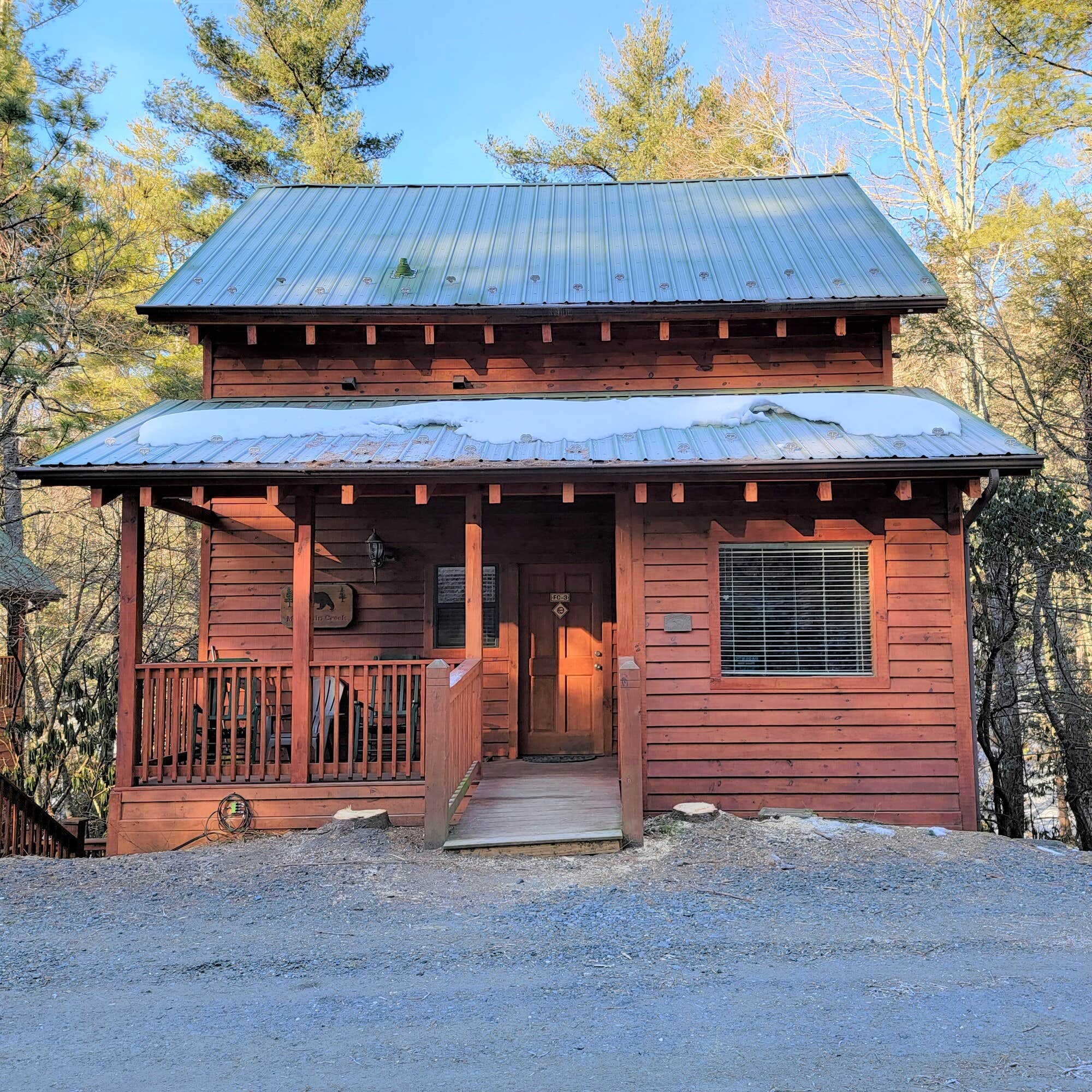 The Dyrt's photo of a cabin at Spacious Skies Bear Den near Blowing Rock, NC