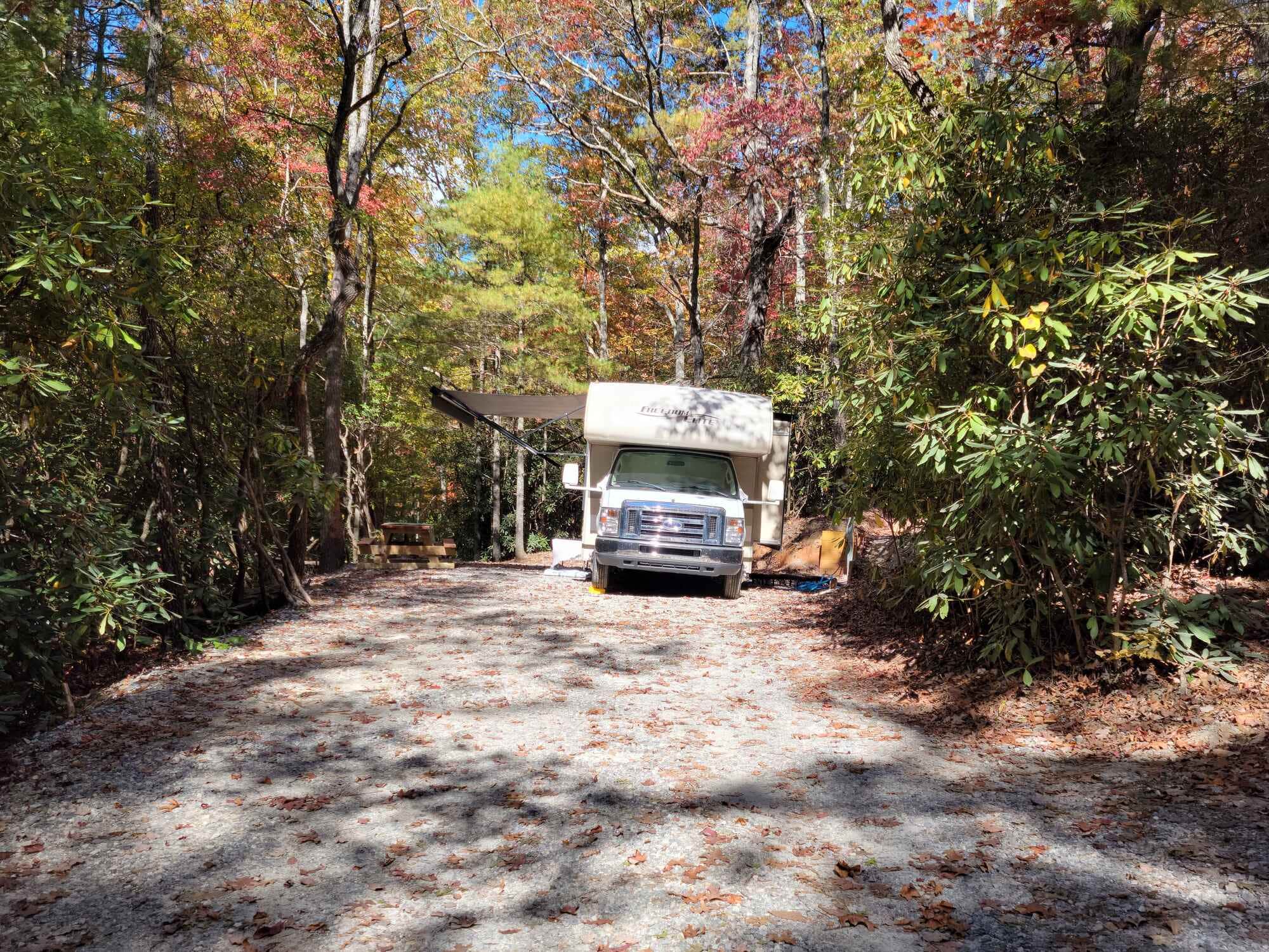 The Dyrt's photo of rv camping at Spacious Skies Bear Den near Granite Falls, NC