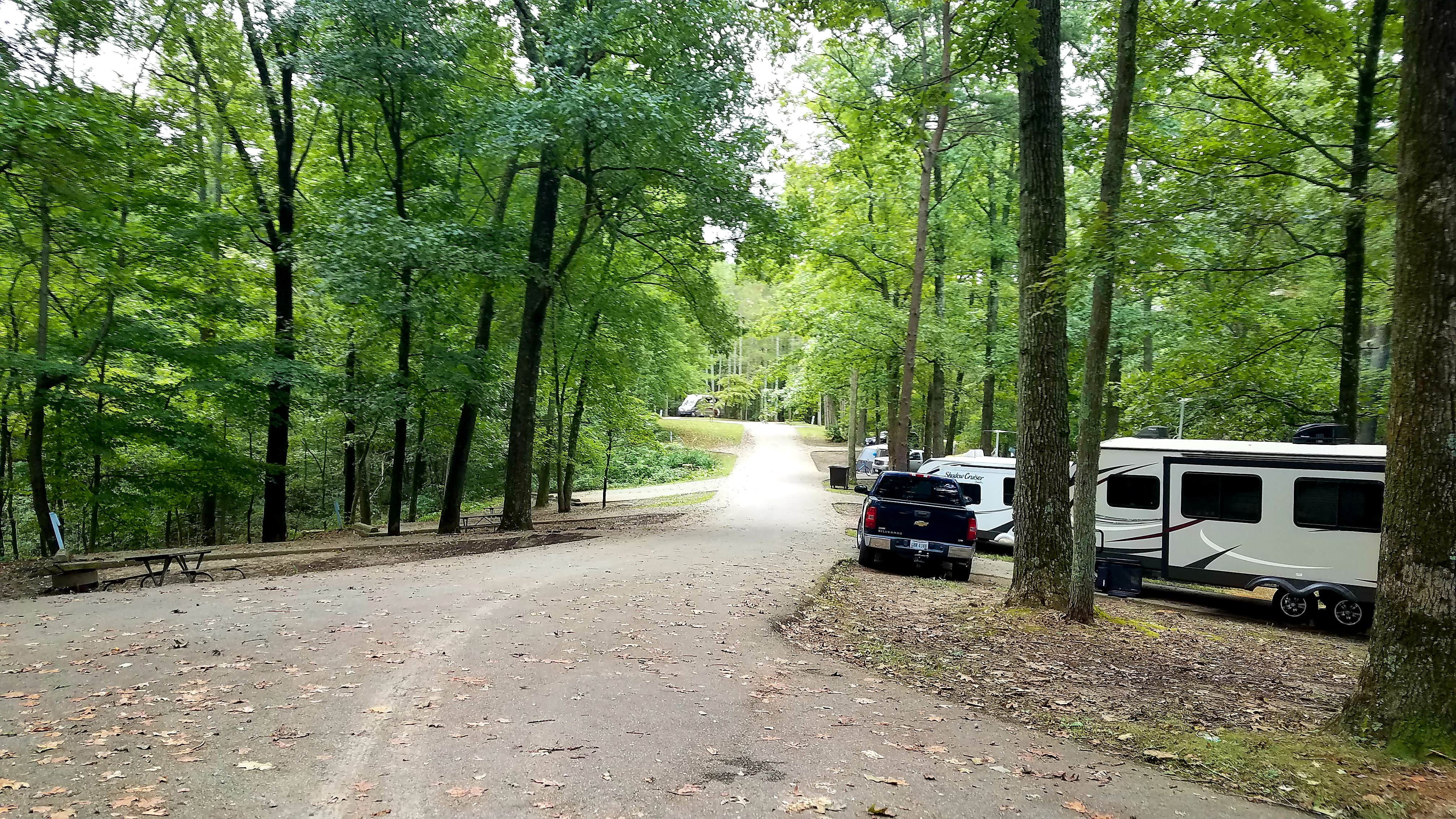 Mary S.'s photo of rv camping at Hocking Hills State Park Campground near Jackson, OH