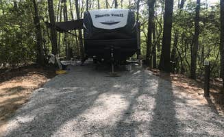 The Dyrt's photo of a cabin at Spacious Skies Bear Den near Pineola, NC