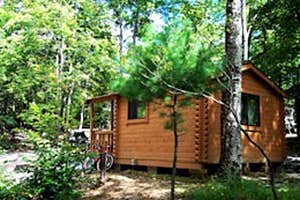 The Dyrt's photo of a cabin at Spacious Skies Bear Den near Linville, NC