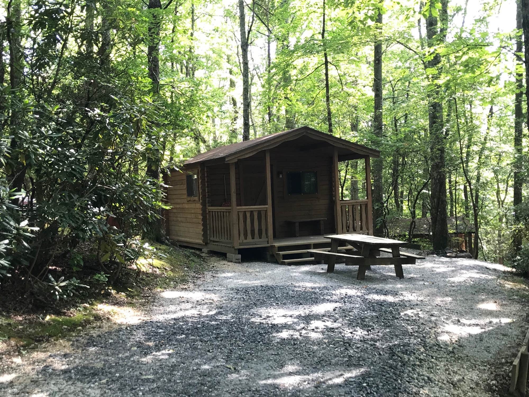 The Dyrt's photo of glamping accommodations at Spacious Skies Bear Den near Collettsville, NC