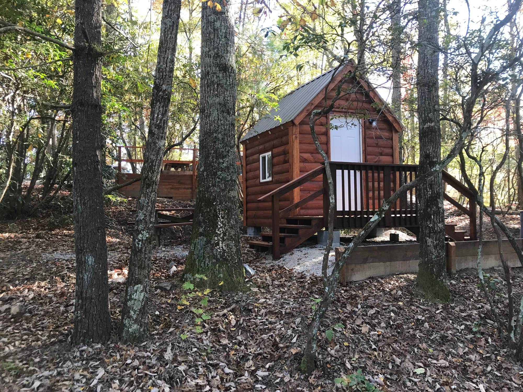 The Dyrt's photo of glamping accommodations at Spacious Skies Bear Den near Banner Elk, NC