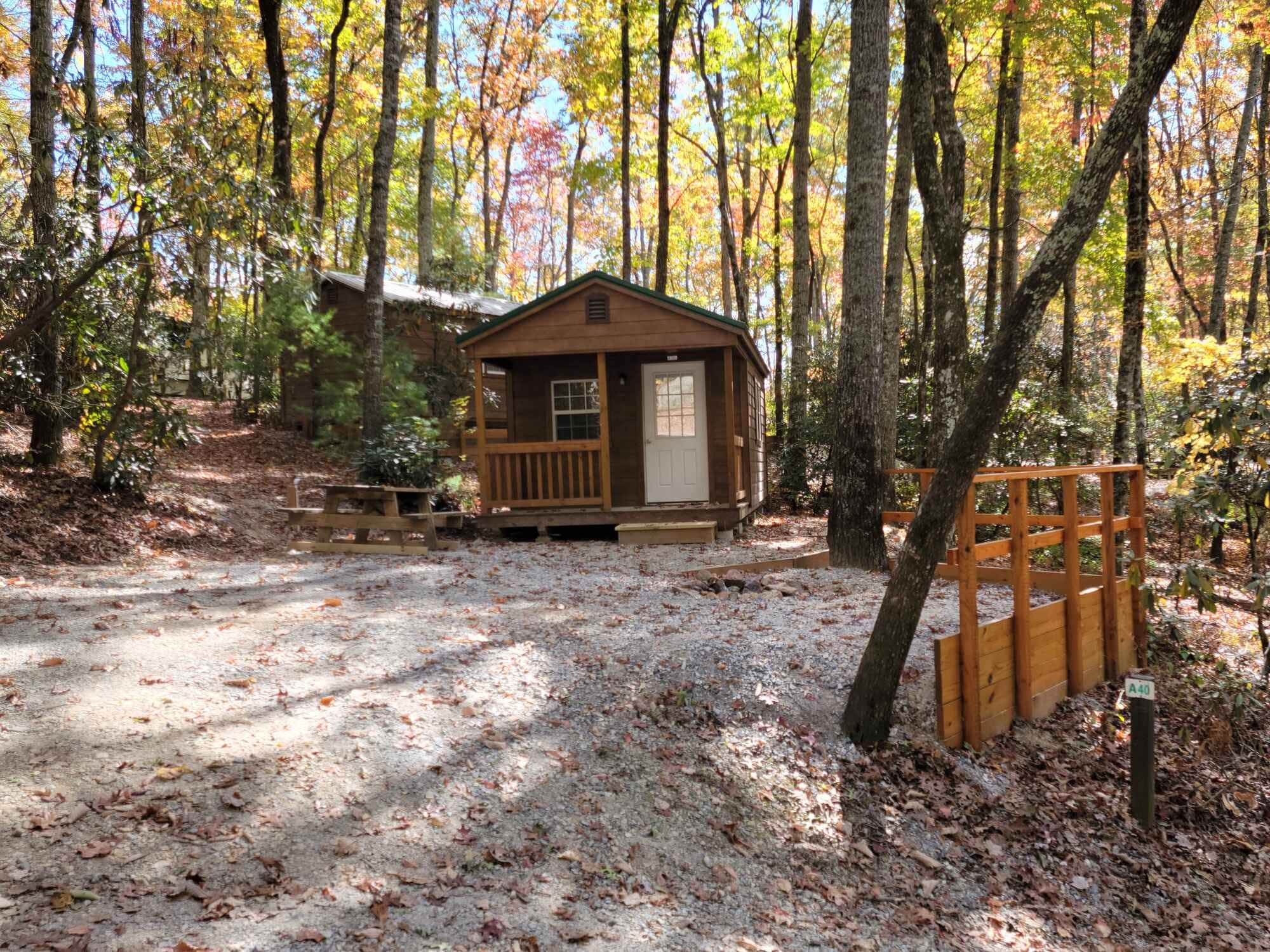The Dyrt's photo of a cabin at Spacious Skies Bear Den near Pinehurst, NC