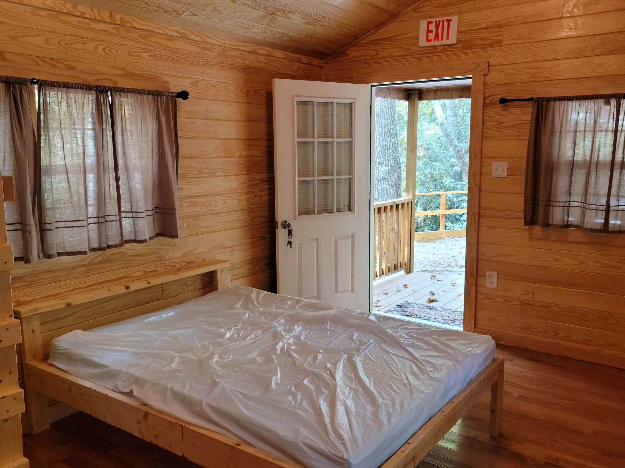 The Dyrt's photo of glamping accommodations at Spacious Skies Bear Den near Green Mountain, NC