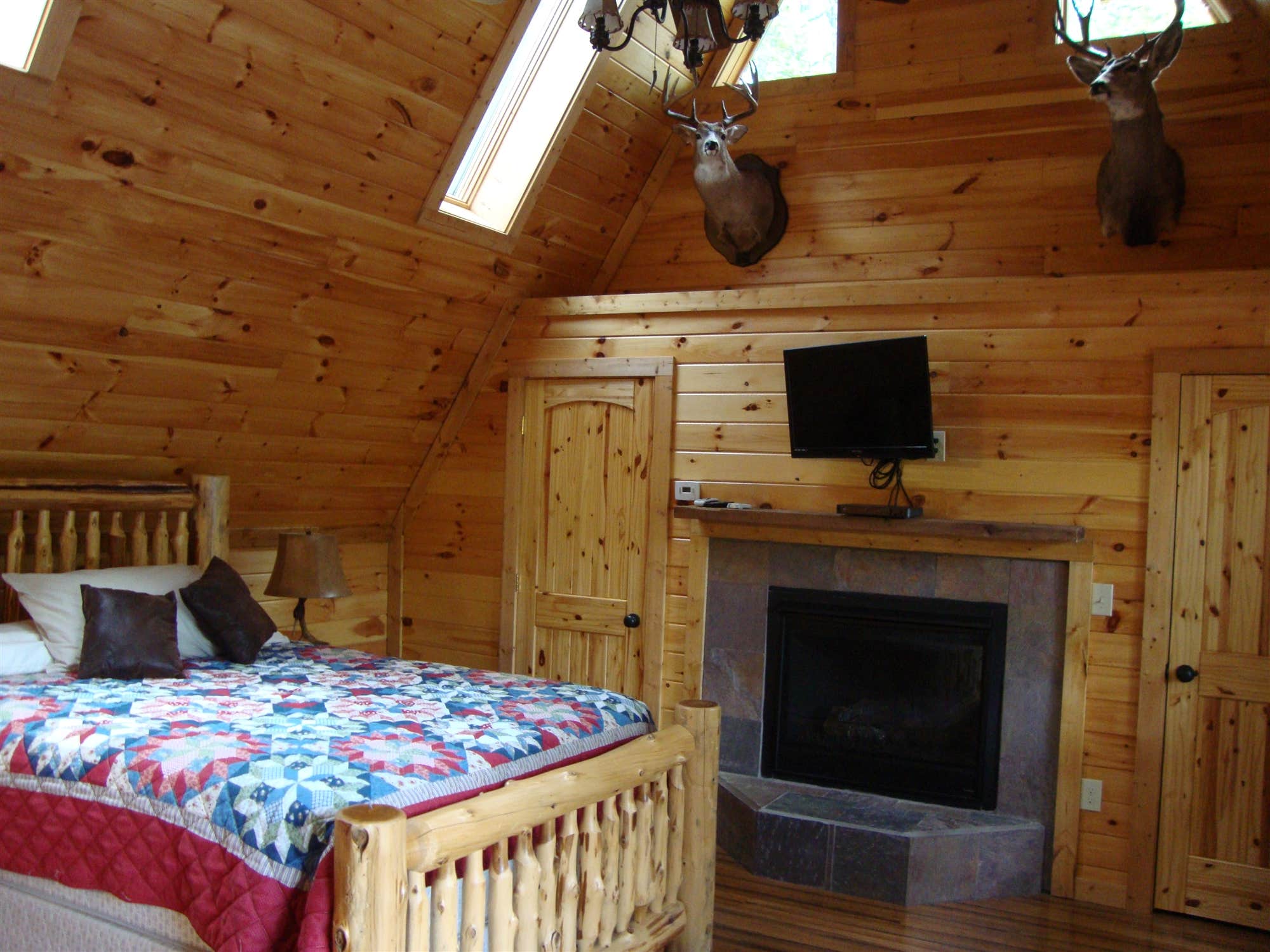 The Dyrt's photo of glamping accommodations at Spacious Skies Bear Den near Todd, NC