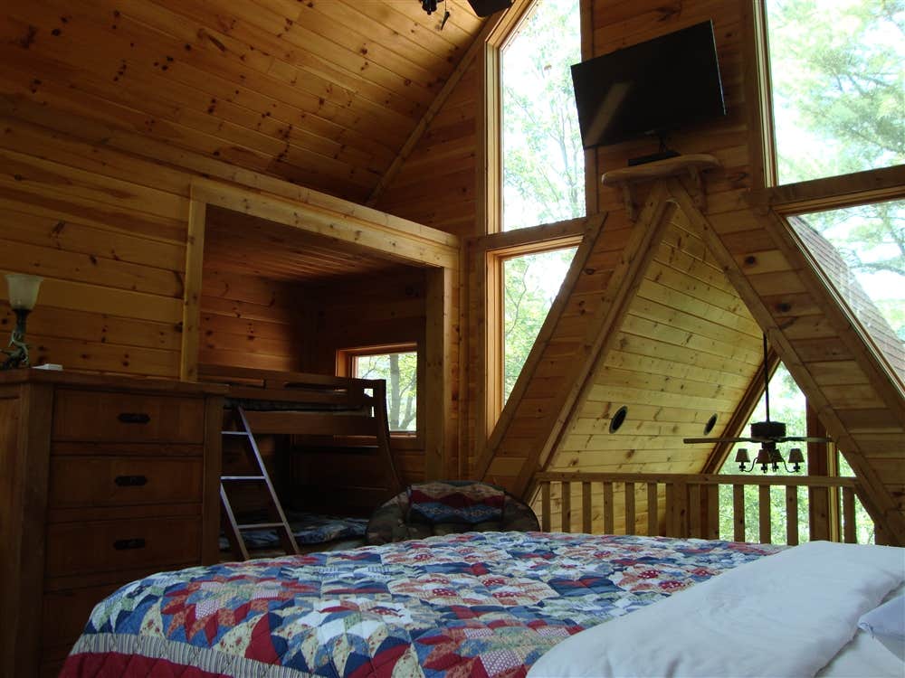 The Dyrt's photo of glamping accommodations at Spacious Skies Bear Den near Swannanoa, NC