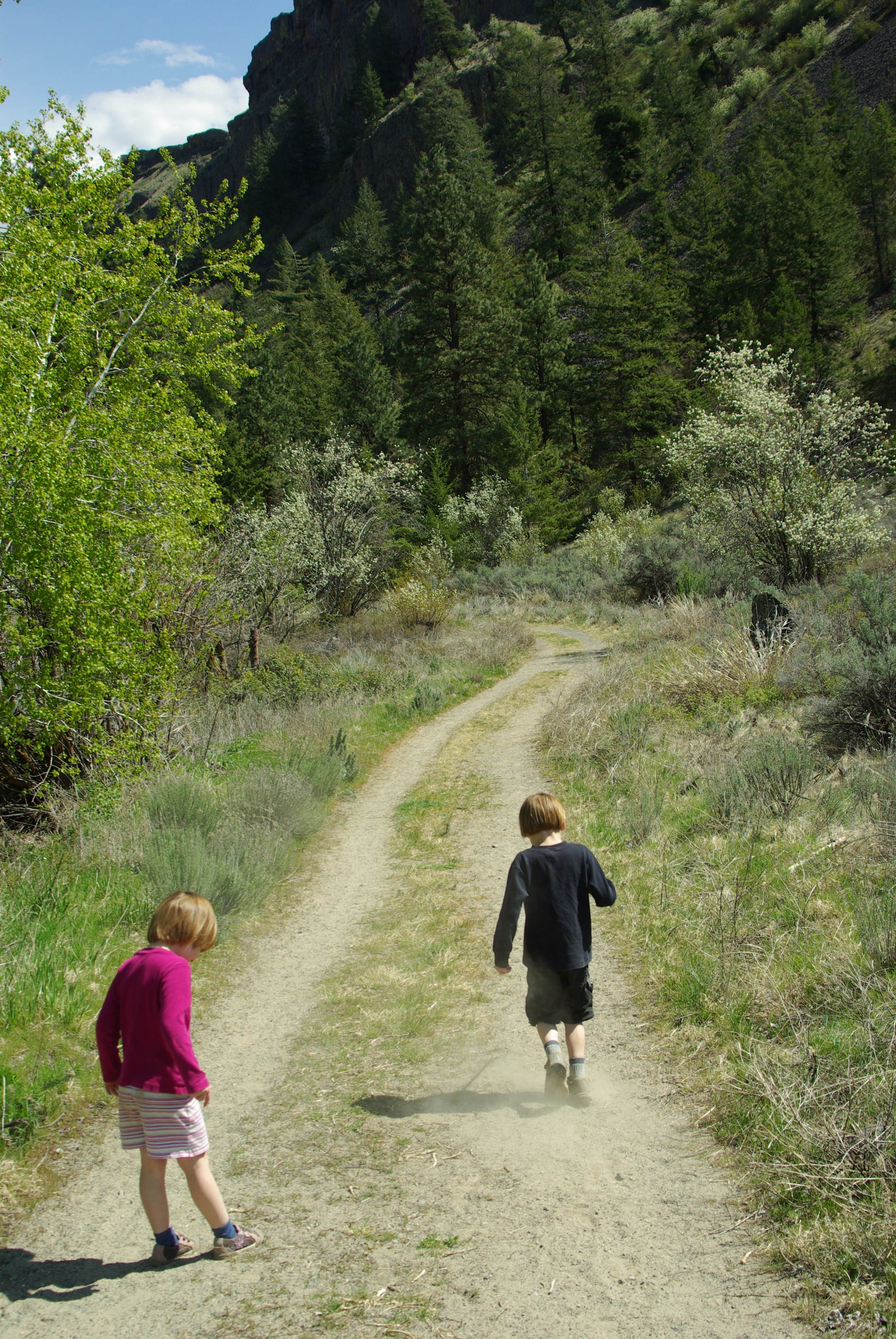 Camper-submitted photo at Jones Bay Campground — Steamboat Rock State Park near Coulee Dam, WA
