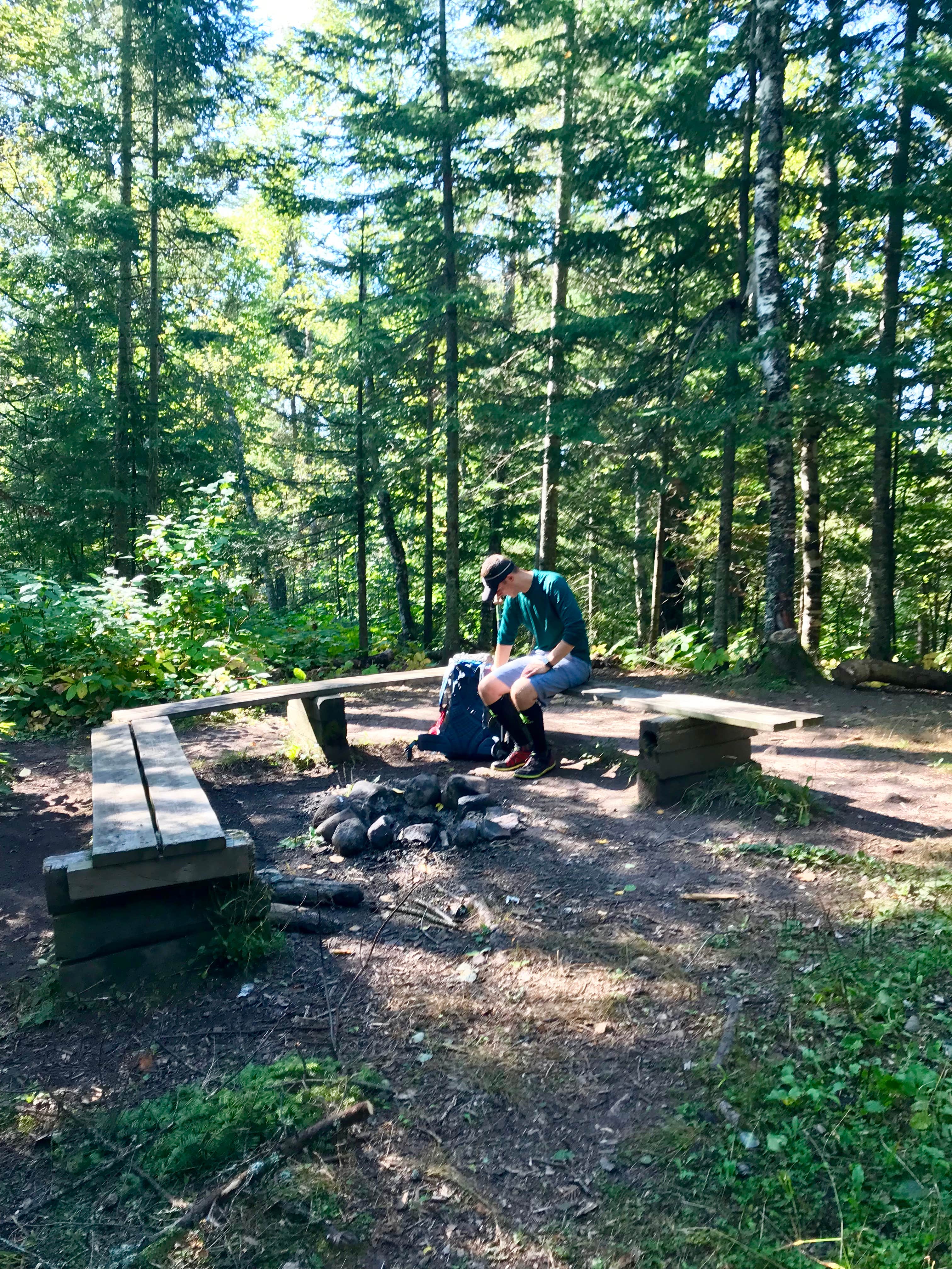 Camper-submitted photo at Durfee Creek, Superior Hiking Trail near Grand Marais, MN