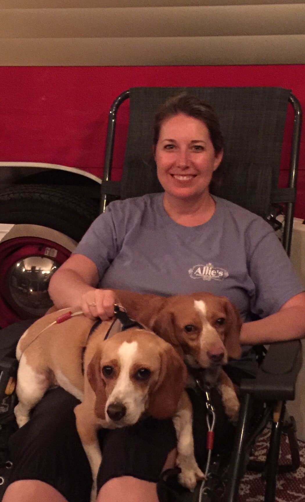 Maethea R.'s photo of camping with pets at Bald Ridge Creek near Sandy Springs, GA
