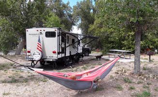 Kimberly M.'s photo of camping with pets at Big Creek Campground — Bear Lake State Park near Lewiston, UT