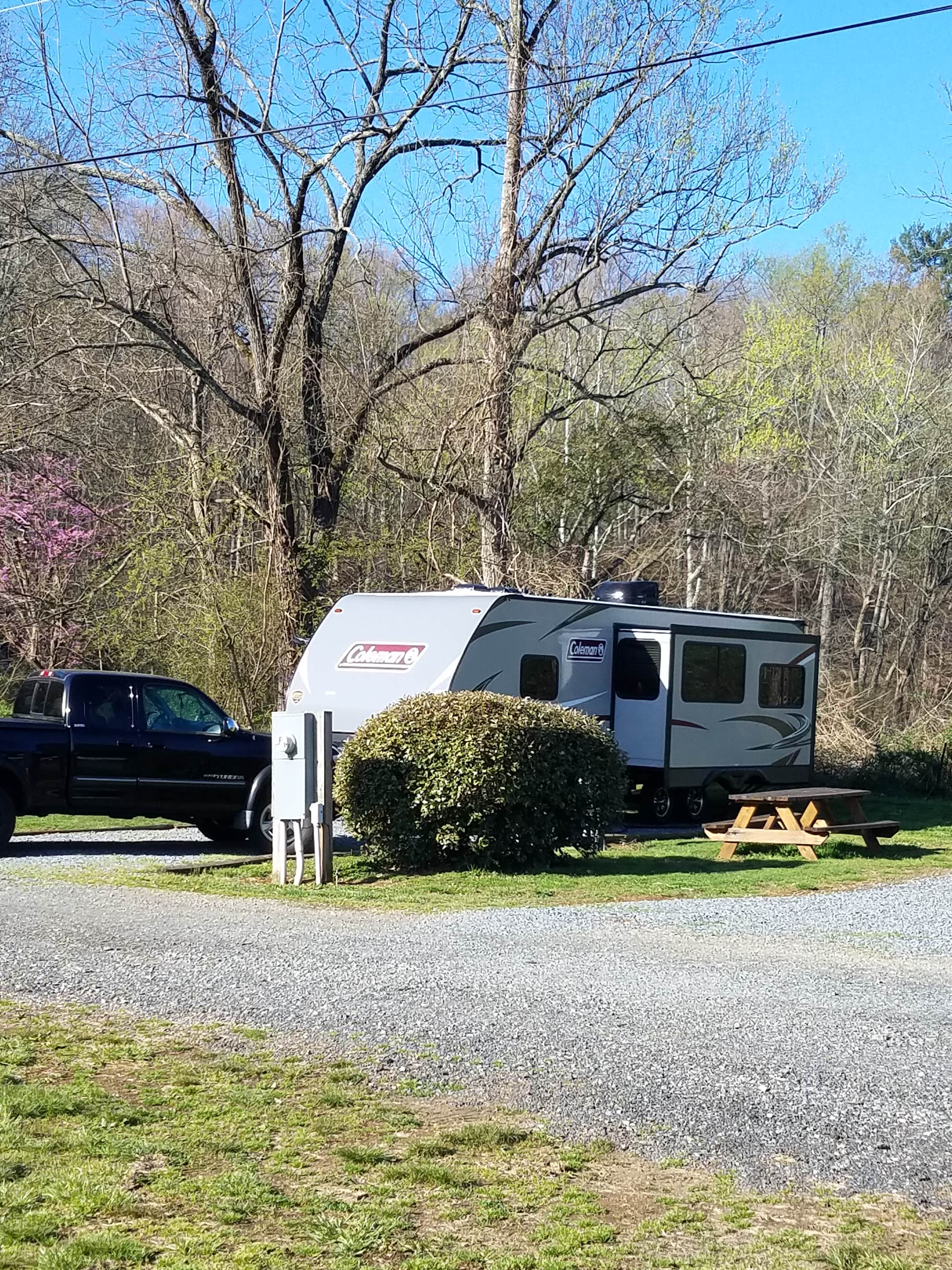 Nancy W.'s photo of rv camping at Charlottesville KOA near Rice, VA