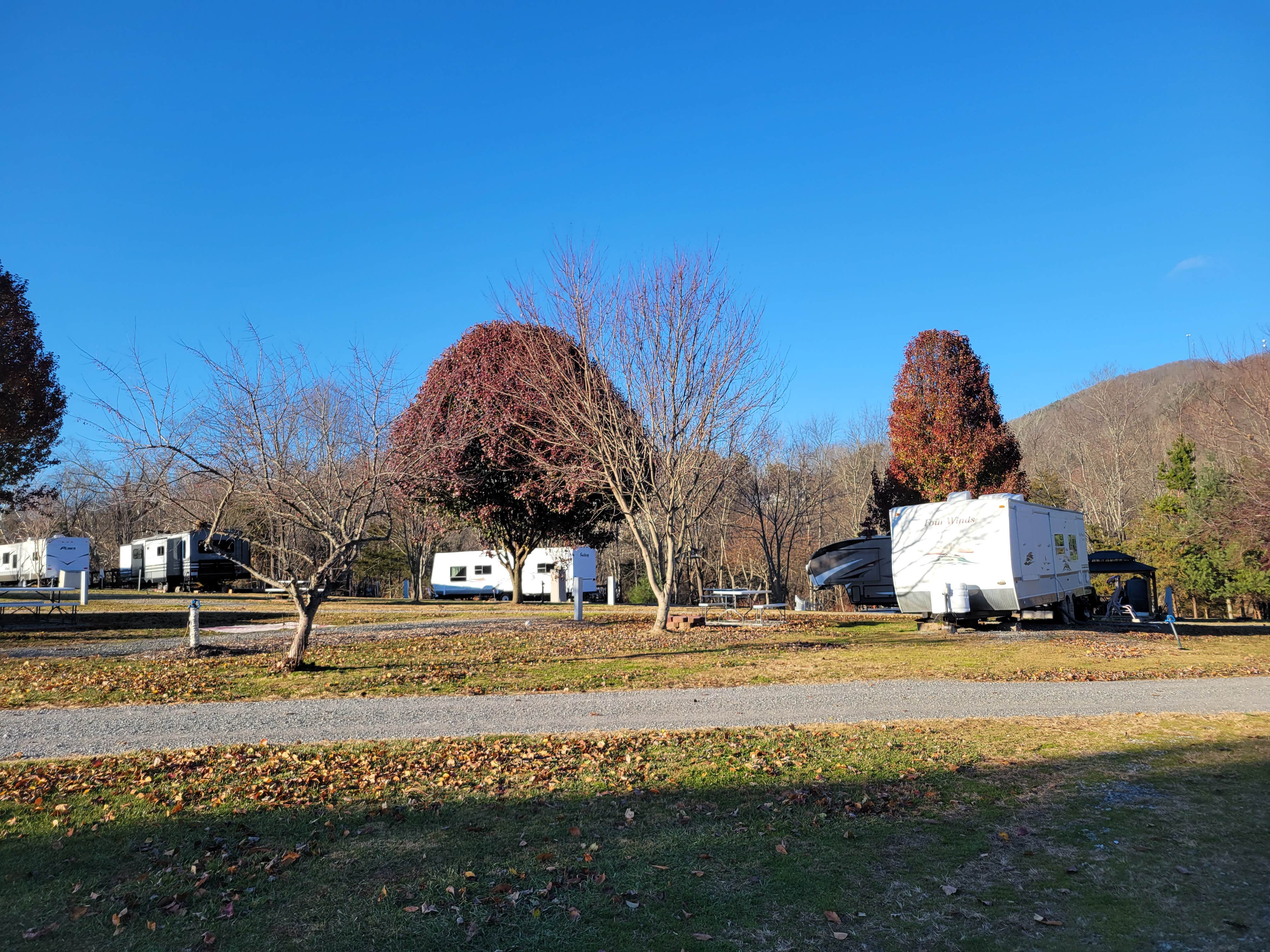Nancy W.'s photo of rv camping at Pioneer Village near Draper, VA