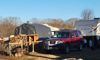 Camping near Stony Fork Cabin: Pioneer Village, Max Meadows, Virginia