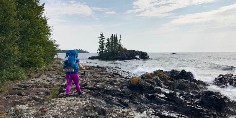 Camper submitted image from North Little Brule River, Superior Hiking Trail