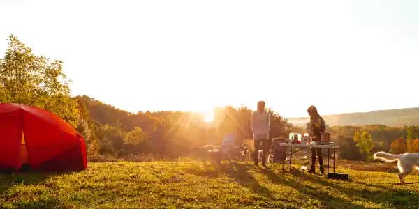 Camper submitted image from Gunx Camping on a Horse Farm