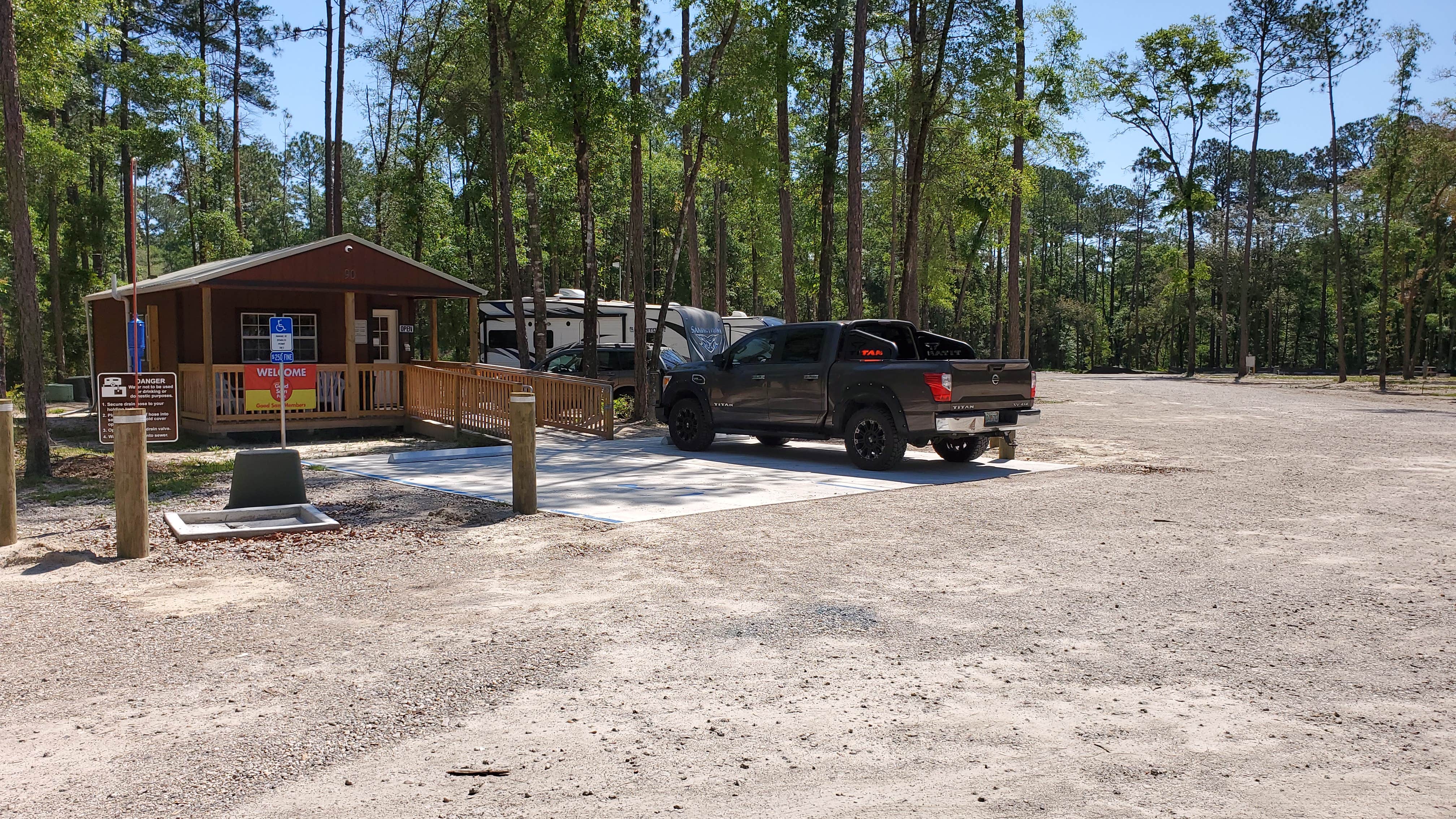 Camping near Pine Log State Forest Primitive Campsites: Black Creek RV Park, Freeport, Florida