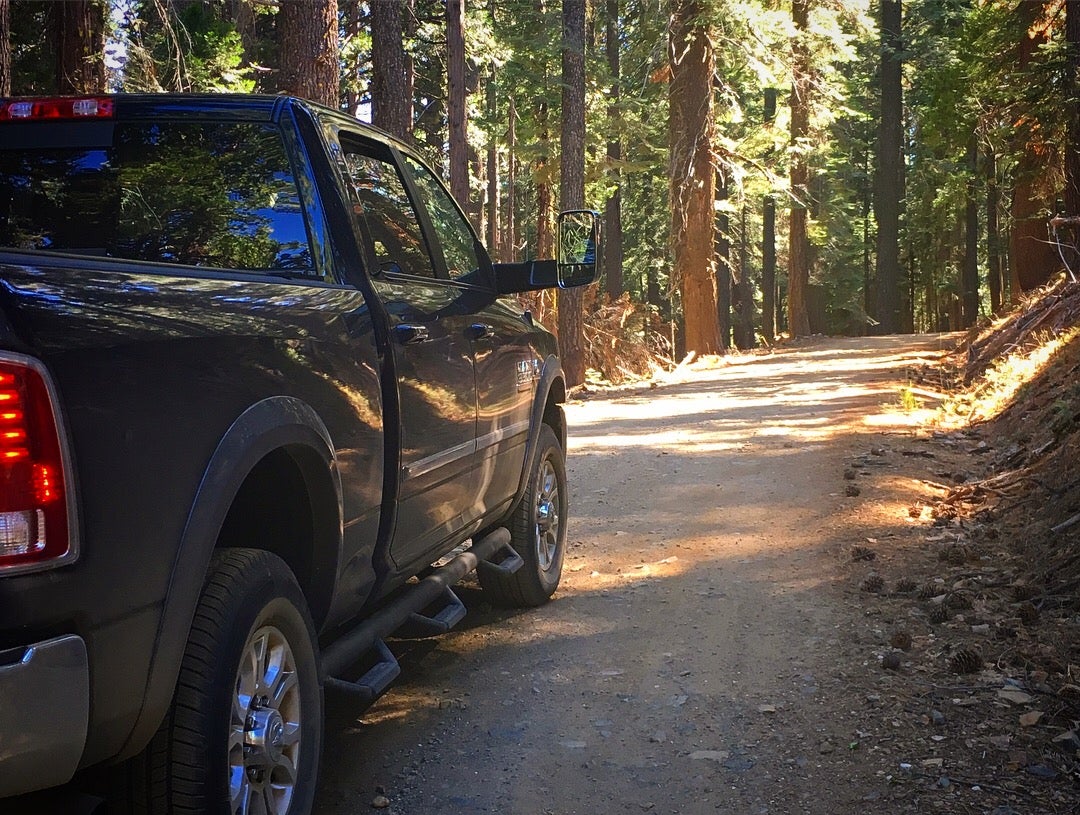 Nearby dirt roads to drive on in surrounding areas of camp.