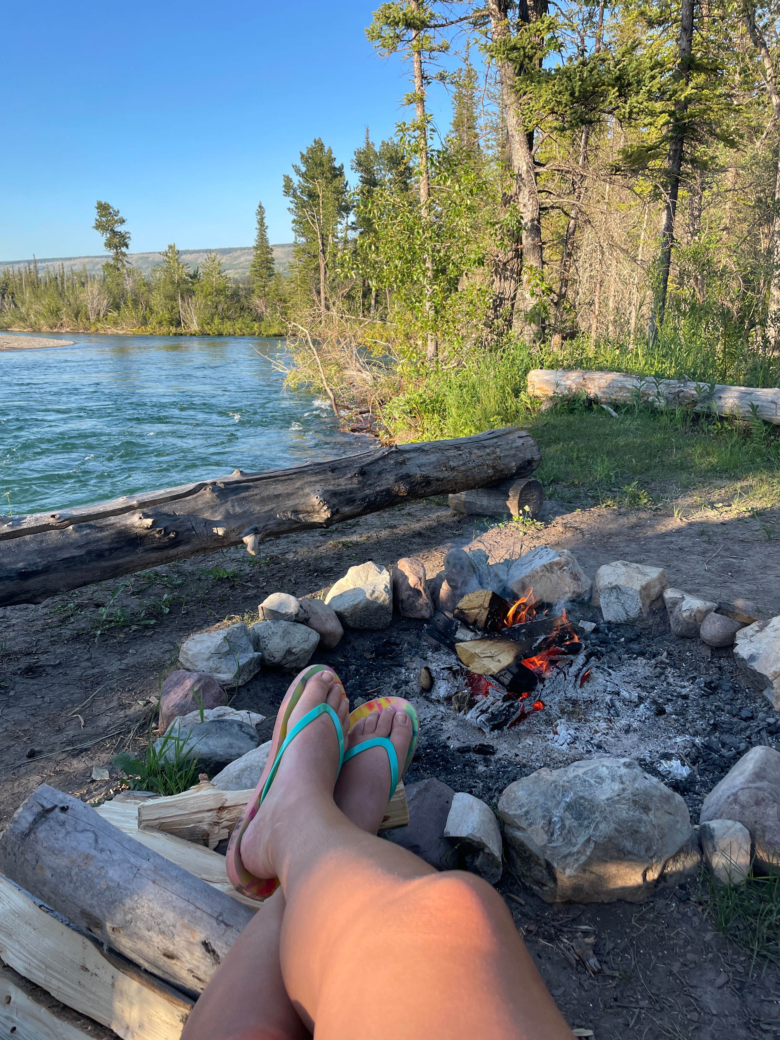 Camper-submitted photo at Divide Creek Campground near Babb, MT