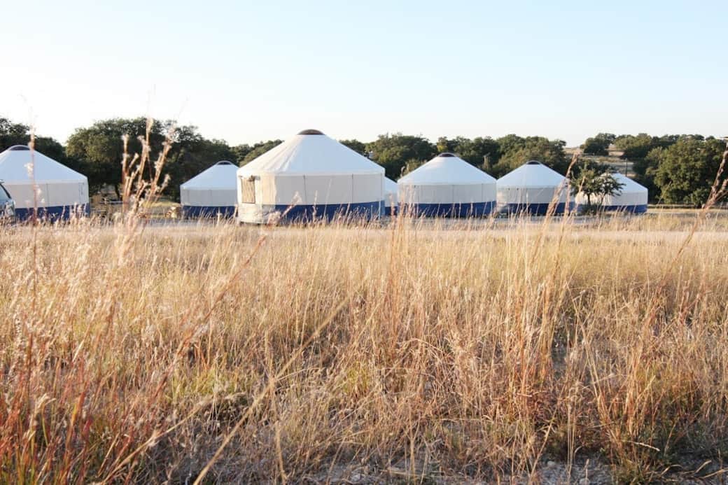 Camper submitted image from Johnny Yurts - 1