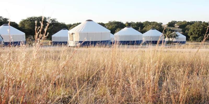 Camper submitted image from Johnny Yurts