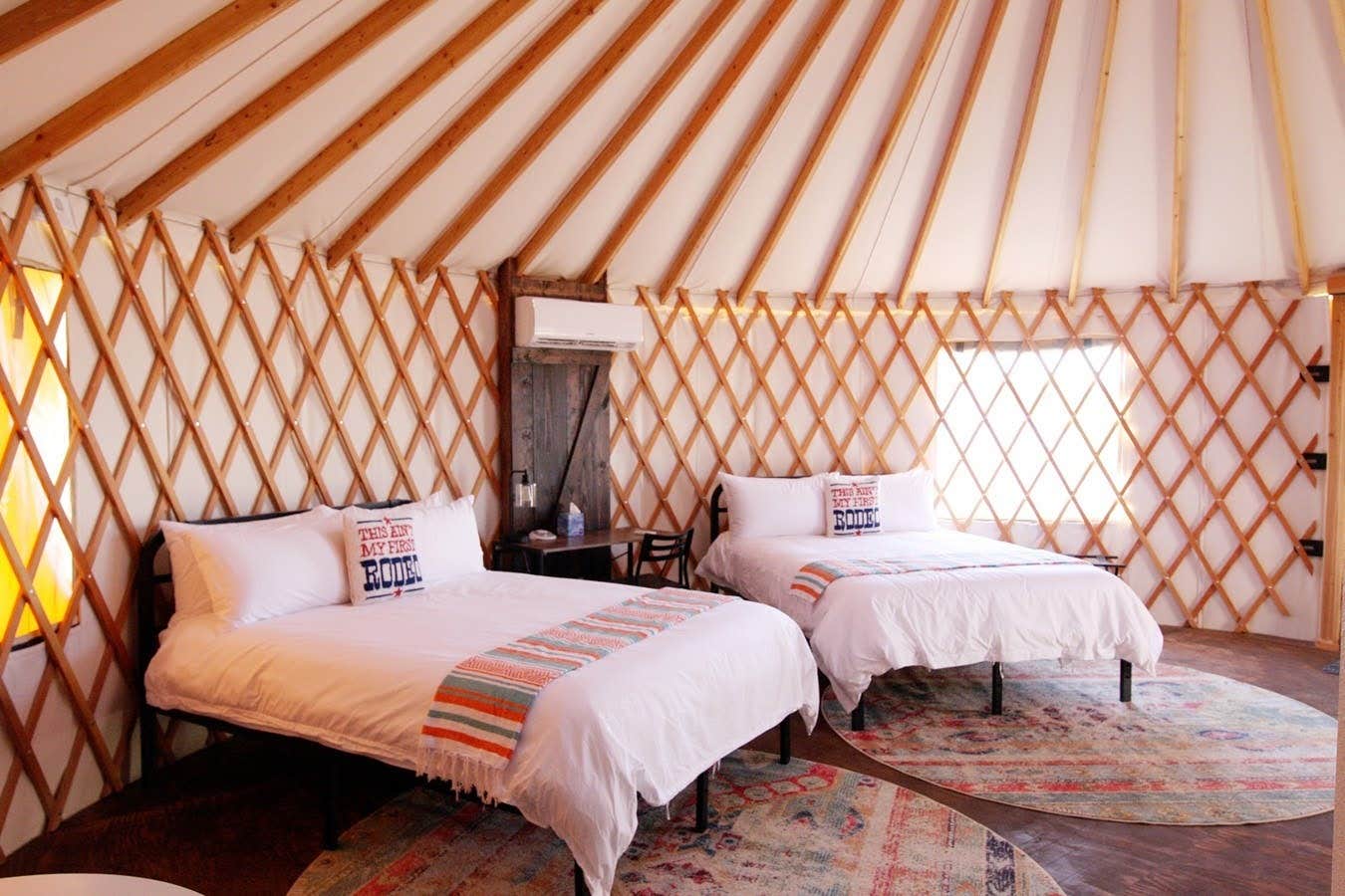 The Dyrt's photo of glamping accommodations at Johnny Yurts near Buchanan Dam, TX