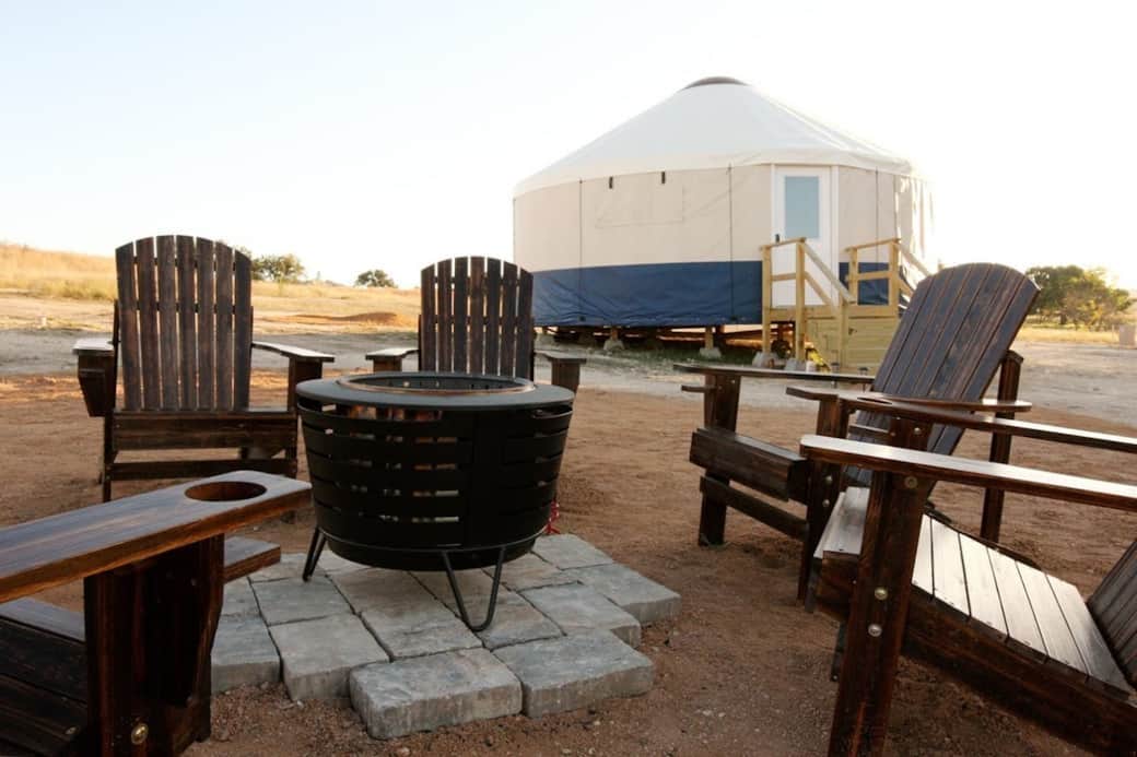 The Dyrt's photo at Johnny Yurts near Stonewall, TX