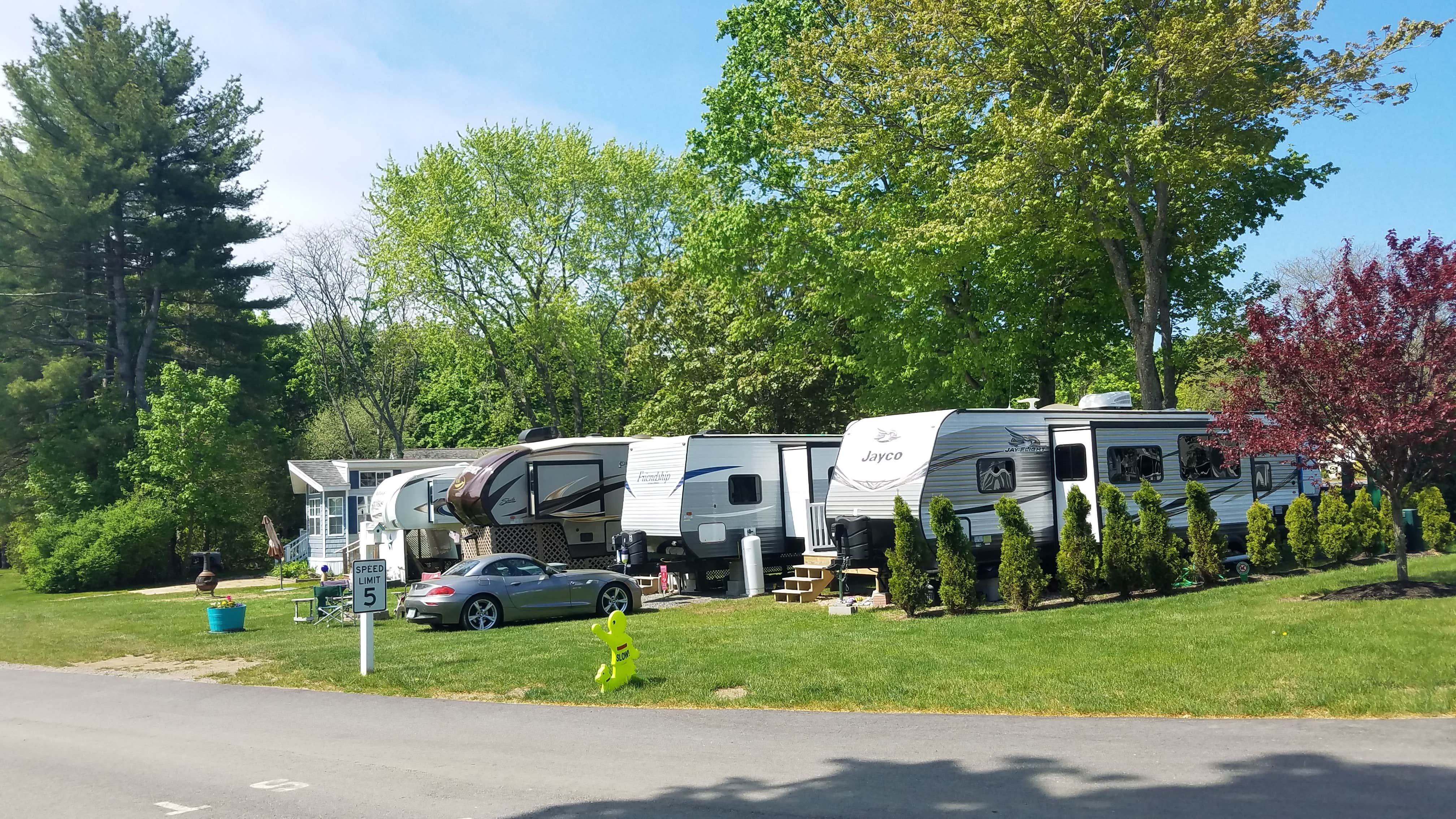 Camper-submitted photo at Sea Coast Camping and RV Resort near York Beach, ME