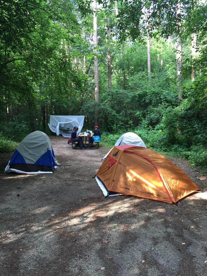 Camper-submitted photo at Pinewoods Campground — Kettle Moraine State Forest-Southern Unit near Waupun, WI